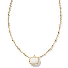 Kendra Scott Pumpkin Pendant Necklace