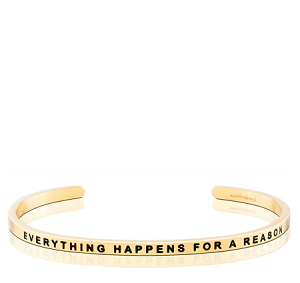 MantraBand Everything Happens For A Reason Cuff