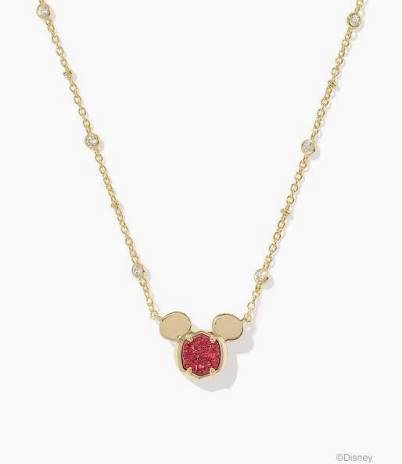 Kendra Scott Drusy Mickey Mouse Pendant