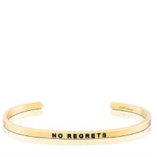 MantraBand No Regrets Cuff