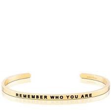 MantraBand Remember Who You Are Cuff