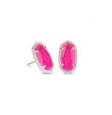 Kendra Scott Ellie Stud Earrings - Silver