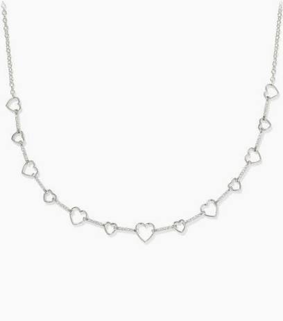 Kendra Scott Haisley Heart Strand Necklace