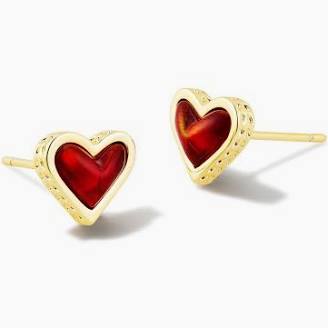 Kendra Scott Framed Heart Earrings