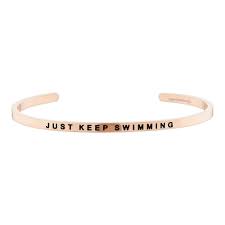 MantraBand Just Keep Swimming Cuff
