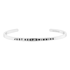 MantraBand Just Keep Swimming Cuff
