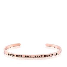 MantraBand Love Her, But Leave Her Wild Cuff