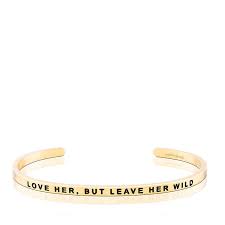 MantraBand Love Her, But Leave Her Wild Cuff