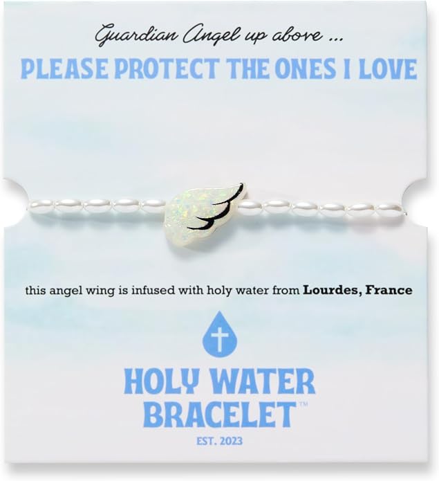 Holy Water Guardian Angel Bracelet