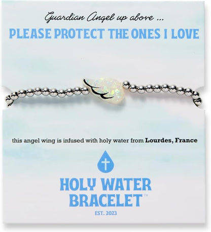 Holy Water Guardian Angel Bracelet